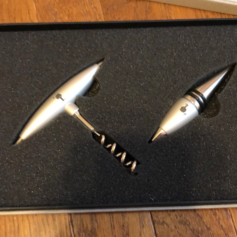 Gift set, Wine bottle opener and stopper